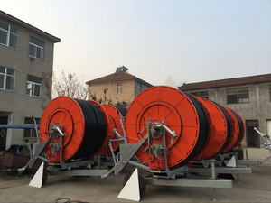Système d'irrigation mobile numérique DaringFish Farm avec arroseur autopropulsé à <span class=keywords><strong>roue</strong></span> métallique et enrouleur de <span class=keywords><strong>tuyau</strong></span> rétractable - Product Image 5