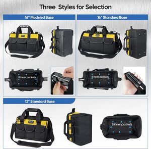 Free Sample Factory Price Heavy-duty 10-14 Pocketed Hand-open Top <b>Tool</b> Organizer <b>Bag</b> 150LB Capacity 3-year Warranty for - Product Image 2