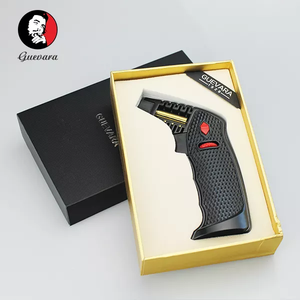 Guevara-encendedor de butano con cerradura de seguridad, encendedor recargable - Product Image 1