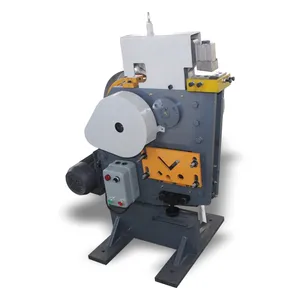 Metal steel combined punching and shearing machine punching and cutting channel steel angle steel production cutting machine