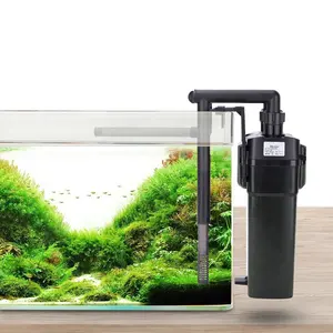 RS filtro per acquario sospeso esterno cascata appeso esterno sul filtro dell'acquario con materiale filtrante sostituibile