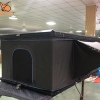 Tente de camping sur toit de voiture pour 2 personnes, quatre saisons, double couche, ultralégère, une chambre, toile, coque rigide, imperméable >3000mm, 3m