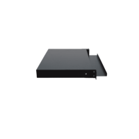 Caja ODF de Fibra Óptica de 24 Núcleos LC para Montaje en Rack, con Cables de 6 Hilos Codificados por Colores, Panel de Conexiones de Fibra Óptica de 12 Puertos para Redes