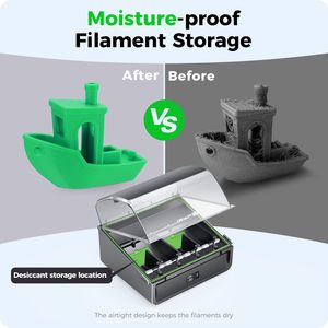 Sistema de Almacenamiento de Filamento Creality CFS, Compatible con 16 Colores, Antihumedad, para Impresora 3D K2 - Product Image 3