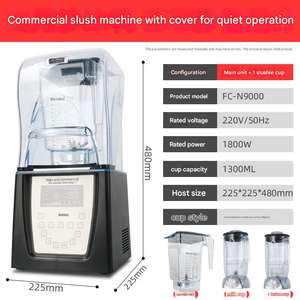 Mini Tritaghiaccio Elettrico in Vetro 220V, Macchina Commerciale per Slushy per Casa, Bar e Piccoli Eventi - Product Image 5