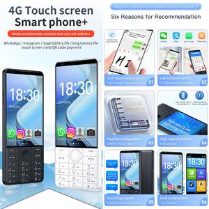 Potente Teléfono Inteligente DOOV R70 4G con Teclado, Android 13, MTK6765 Octa Core, 6 GB de RAM, 128 GB de ROM, Pantalla Táctil IPS de <span class=keywords><strong>4</strong></span> Pulgadas, Doble SIM, Mini Teléfono - Product Image 2