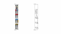 Sistema de Alimentación EtherCAT EL9505, Alimentación de Bus Terminal 5VDC 2A, Sistema de Distribución de Alimentación de Bus I/O 5VDC, Fuente de Alimentación Terminal