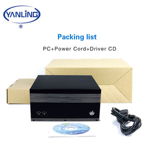 Factor de forma pequeño computadoras Intel Core I5 4460 <span class=keywords><strong>CPU</strong></span> Dual Lan con pilas Mini PC Industrial con 10 COM - Product Image 6