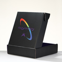 Afdrukken Logo Roze Groot Medium Small Square Aangepaste Mailer Opvouwbare Verzendverpakking