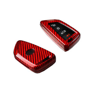 Étui à clés pour <span class=keywords><strong>Toyota</strong></span> <span class=keywords><strong>Supra</strong></span> GR MK5 A90 <span class=keywords><strong>J29</strong></span> 2019 2020 2021 porte-clé de voiture en Fiber de carbone porte-clé à distance couvre porte-clés - Product Image 5