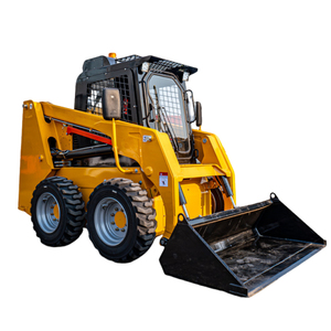 لودر انزلاقي التوجيه HT50 مع كابينة مغلقة، مبيعات ساخنة، نظام هيدروليكي - Product Image 1