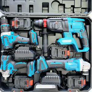 Set di Utensili MKT Include Martello Rotante, Trapano Elettrico, Avvitatore a Impulsi, Smerigliatrice Angolare, Vendita Diretta dalla Fabbrica - Product Image 1