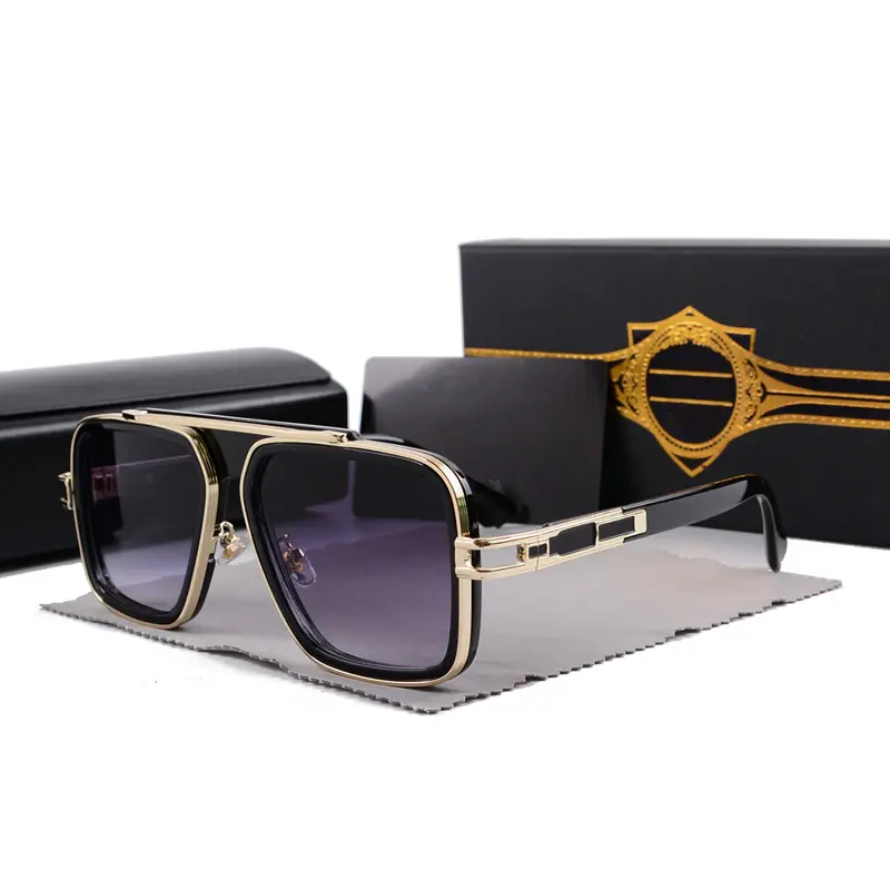 Модные LXN-EVO стильные Квадратные Солнцезащитные очки для мужчин и женщин винтажные классические брендовые дизайнерские солнцезащитные очки 95882 ditaeds
