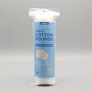 Fabricants de tampons de coton cosmétiques ronds jetables <span class=keywords><strong>Démaquillant</strong></span> <span class=keywords><strong>Démaquillant</strong></span> Tampons de coton absorbants cosmétiques personnalisables - Product Image 5