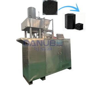 Machine à briquettes hydraulique pour coques de café, eau et sable, équipement de fabrication de charbon de bois à partir de biomasse - Product Image 1