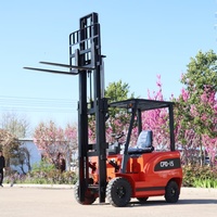 Chariot élévateur électrique compact tout-terrain 1,5 tonne Euro 5 CE EPA pour entrepôts, livraison gratuite, chariot élévateur électrique neuf