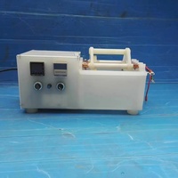Machine d'électrodéposition portable mini-baril en métal avec moteur 380V 220W 2kg, légère et facile à utiliser