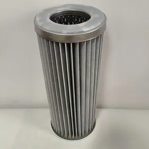 Cartucho de filtro de aire cilíndrico de acero inoxidable de calidad alimentaria para fabricante de transporte de polvo