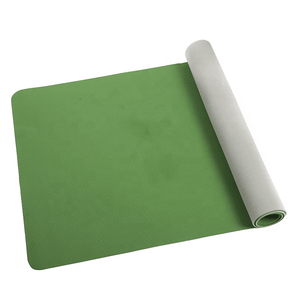 Fabricant de tapis de yoga Impression personnalisée Marque privée Antidérapant Écologique Bicolore TPE Tapis de yoga Ensemble pour femmes et enfants - Product Image 3