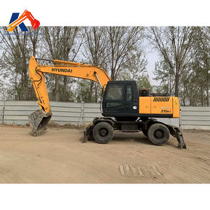 Condición como nueva, precio bajo original, 21 toneladas, HYUNDAI, excavadora usada R210, cumple con EPA y CE, en stock, gran oferta - Product Image 3