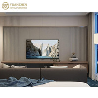 Ensembles de Chambres d'Hôtel Modernes en Bois de Chêne Massif OEM – Écologiques, Durables, Contemporains – Lits Doubles pour Hôtels 5 Étoiles, Appartements et Hôtellerie
