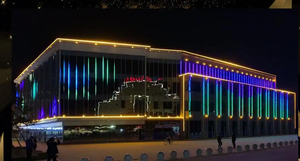 Đèn Chiếu Sáng Mặt Tiền Ngoài Trời Đèn Tuyến Tính <span class=keywords><strong>LED</strong></span> Âm Trần Bật/Tắt RGB RGBW 24V 48V - Product Image 6