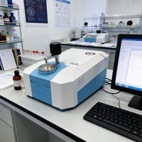 Spectrophotomètre infrarouge avec spectroscopie FTIR par transformée de Fourier, spectromètre infrarouge à transformée de Fourier, spectrophotomètre de laboratoire, prix