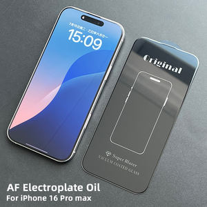 <span class=keywords><strong>Protection</strong></span> d'écran en verre trempé ultra-fin AF Edge pour <span class=keywords><strong>iPhone</strong></span> 16 Pro Max, bord fin, écran d'origine, fabriqué en usine 200C - Product Image 4