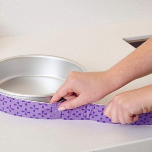 Baking Straps For Cake Mold 85x4cm Heat Resistant Protective Fabric Strips For Even Heating And Cooling Home Baking Tools - Product Image 4