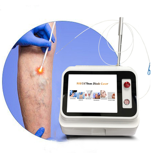Máquina de Tratamiento de Venas Varicosas con Láser de Diodo de 980nm y 1470nm, Eliminación de Venas Varicosas Endovenosas (EVLT), Cirugía, Tratamiento de <span class=keywords><strong>Piernas</strong></span> con Venas Varicosas - Product Image 1