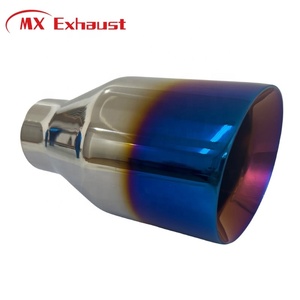 Chất Lượng Tuyệt Vời Bị Cháy Màu Xanh Phổ Tự Động Xả <span class=keywords><strong>Tip</strong></span> Xe Ống Xả <span class=keywords><strong>Muffler</strong></span> <span class=keywords><strong>Tip</strong></span> - Product Image 1