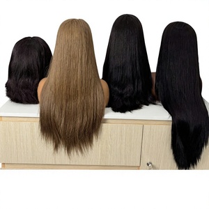 Vietnamese Raw Virgin Hair Bone Straight HD Transparent Lace Frontal <b>Wig</b> 13x4 13x6 Human Hair <b>Wigs</b> For <b>Women</b> - Product Image 2