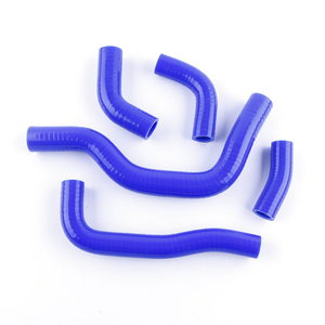 Manguera de Radiador de Silicona Compatible con <span class=keywords><strong>HONDA</strong></span> CRF450R <span class=keywords><strong>CRF</strong></span> <span class=keywords><strong>450</strong></span> R <span class=keywords><strong>2005</strong></span> 2006 2007 2008 - Product Image 2