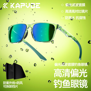 Gafas de Sol Polarizadas Kapvoe para Pesca, Gafas Deportivas de Montura Completa, Multifuncionales para Exteriores - Product Image 3