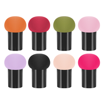 Tête de champignon Maquillage Blender Cosmetic Puff Foundation Sponge avec boîte Outils de beauté pour un maquillage parfait