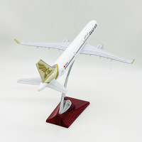 Simulation personnalisée en résine A321 Neo 30cm modèle d'avion Airbus 321 modèle d'avion 1/150 échelle cadeau de promotion à vendre