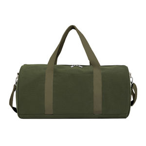 थोक महिला सामान यात्रा बैग समायोजित स्ट्रैप बड़े सप्ताहांत बैग कढ़ाई कैनवास डफल बैग - Product Image 6