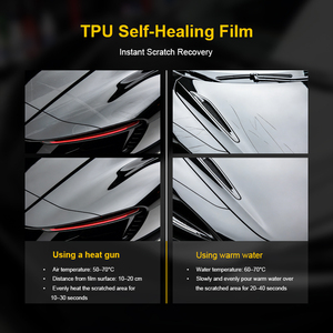 <span class=keywords><strong>Film</strong></span> de protection automobile en TPU noir, <span class=keywords><strong>film</strong></span> de protection extensible auto-adhésif sans bulles pour voitures, <span class=keywords><strong>film</strong></span> PPF noir en TPU - Product Image 4