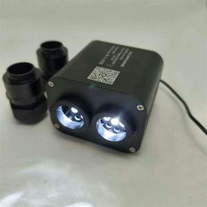 Kit Starlight 20W RGBW LED tête d'affiche 2 têtes <span class=keywords><strong>de</strong></span> lumière étoile à fibre optique pour <span class=keywords><strong>voiture</strong></span> avec télécommande RF et contrôle APP Twinkle Starry Sky - Product Image 3