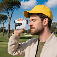 Télémètre de golf haute précision INORM LA 2000 2000m, grossissement 6X, écran LCD, batterie au lithium 750mAh, télémètre laser 12s