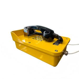 Téléphone industriel robuste et étanche IP pour la communication dans les tunnels, les couloirs utilitaires et les infrastructures publiques - Product Image 6