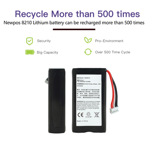 Borne de batterie POS NEP8210BL X-Large pour NEWPOS NEW8210 NEW 8210 2600mAh - Product Image 3