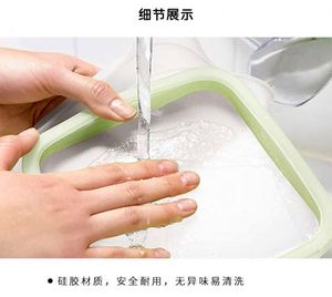 Silicone Food Storage <b>Box</b> Sandwich Outdoor Toast Bento <b>Lunch</b> <b>Box</b> for Students <b>Work</b> <b>Lunch</b> <b>Box</b> - Product Image 5