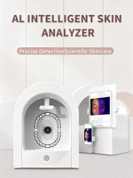 Analyseur de peau facial de bureau X avec IA, imagerie 3D, stockage cloud Wi-Fi, testeur professionnel avec caméra HD et analyse de la pigmentation, des rides et de l'acné
