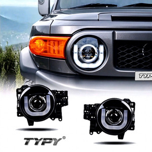 Feux de jour à LED TYPY Premium pour Toyota FJ Cruiser 2007-2020, 12V 6000K, 100W 10000LM, lampe de rétrofit automobile - Product Image 1