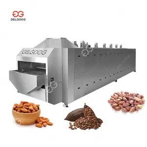 Industrial Peanut Cashew Nut Roaster Cocoa Beans Toasting Groundnut Roasting Machine Made In China