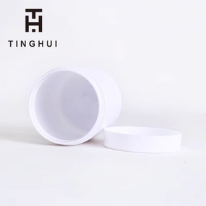 ขวด PET สำหรับเครื่องสำอางแบบกำหนดเองได้ ขนาด 100 มล. 120 มล. 150 มล. 200 มล. 250 มล. 4 ออนซ์ 8 ออนซ์ ขวดพลาสติกเนื้อแมทแบบฝ้าสำหรับสครับขัดผิวและครีม พร้อมฝาสีขาว - Product Image 5