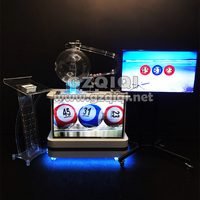Machine de loterie RFID Air Mix avec élégant à la recherche de jeux de loto 1D 2D 3D 4D 5D 6D