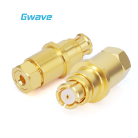 Connecteur coaxial RF femelle GPO (SMP) CuBe 50 Ohm plaqué or -40 à +125 DC-40GHz