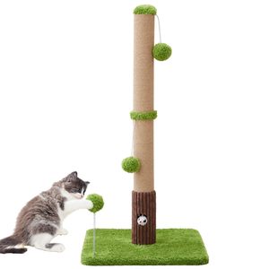 Woochpet Griffoir pour chats d'intérieur, griffoirs en sisal de qualité supérieure avec arbre à griffer et base stable renforcée - Product Image 1